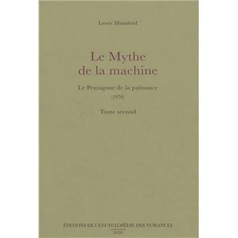 Buch Le Mythe de la machine Lewis Mumford