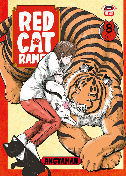 Kniha Red cat ramen Angyaman