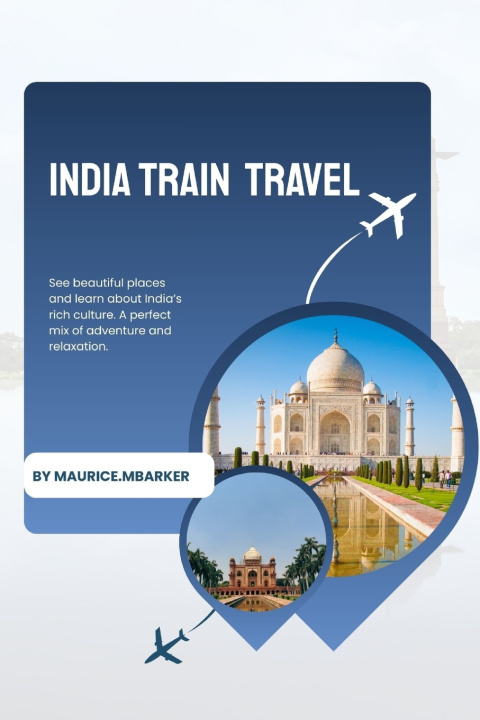 Kniha INDIA BY TRAIN MAURICE.M BARKER