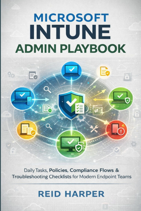 Kniha MICROSOFT INTUNE ADMIN PLAYBOOK REID HARPER