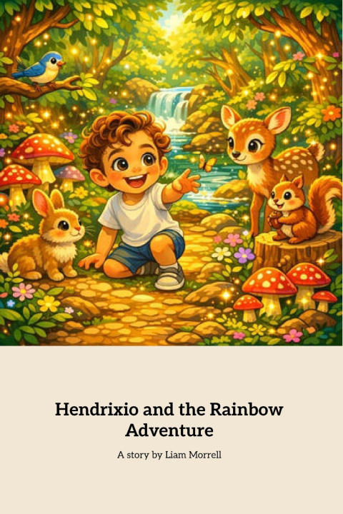 Kniha Hendrixio And The Rainbow Adventure Liam morrell