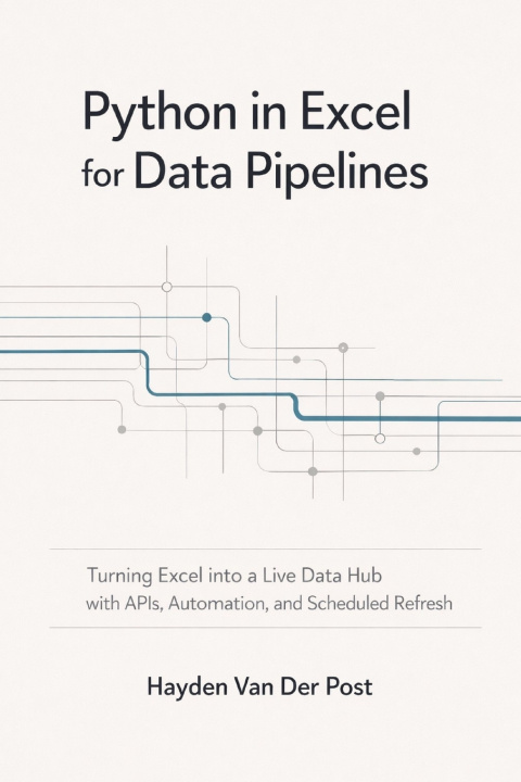 Knjiga Python in Excel for Data Pipelines Vincent Bisette