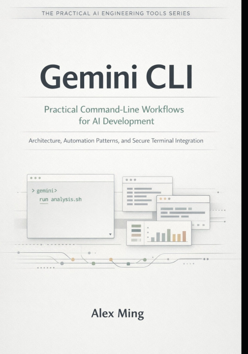 Kniha Gemini CLI Practical Command Line Workflows for AI Development Alex Ming