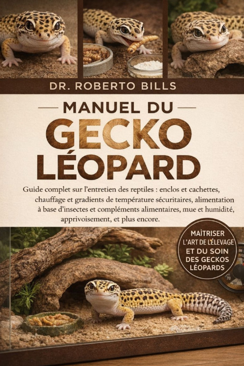 Kniha MANUEL DU GECKO LÉOPARD DR. ROBERTO BILLS