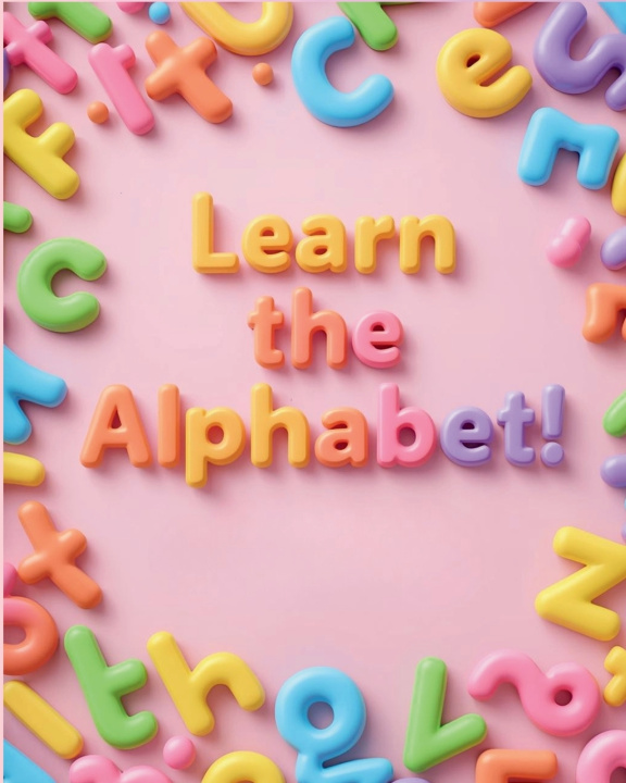 Kniha "Learn the Alphabet!" lejla book