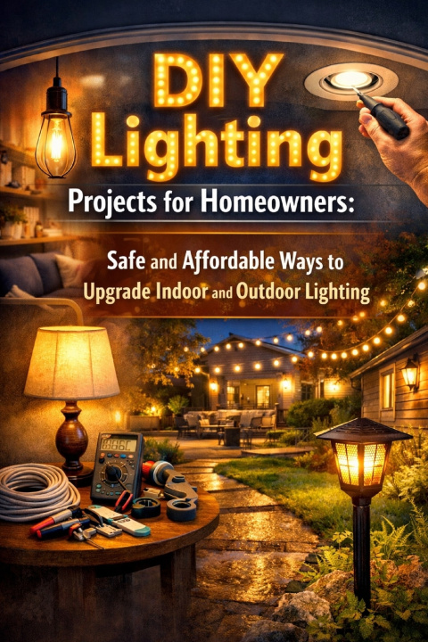 Knjiga DIY Lighting Projects for Homeowners Alexander Rhea