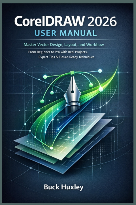Knjiga CorelDRAW 2026 User Manual Buck Huxley