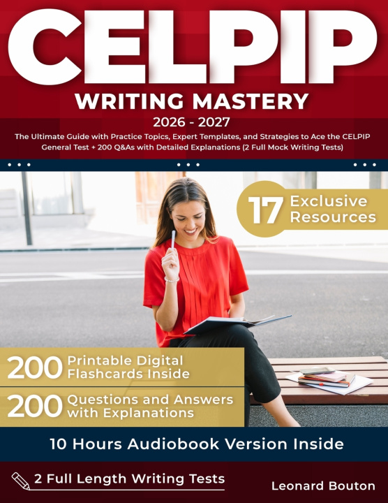 Kniha CELPIP Writing Mastery Leonard Bouton