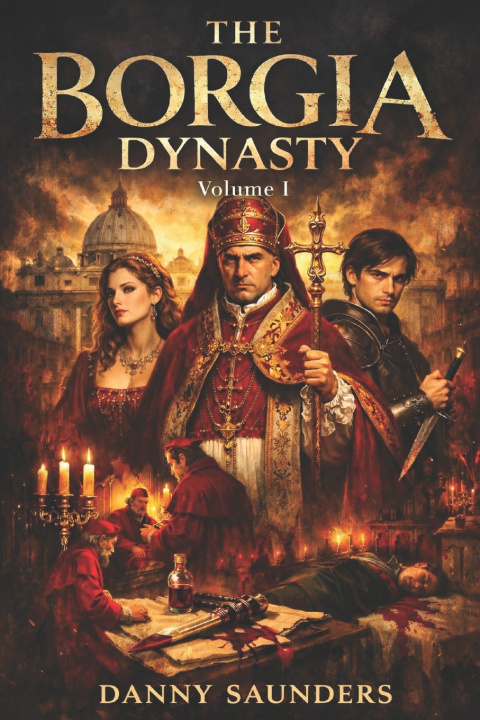 Kniha The Borgia Dynasty Danny Saunders