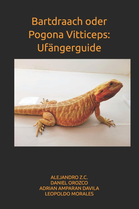 Livro Bartdraach oder Pogona Vitticeps DANIEL OROZCO