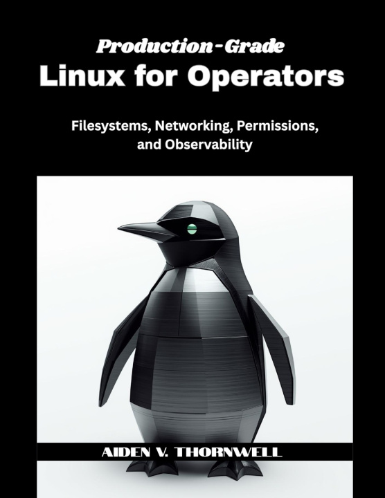 Knjiga Production-Grade Linux for Operators Aiden V. Thornwell