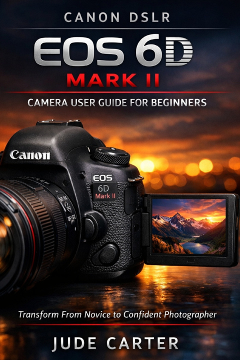 Kniha CANON DSLR EOS 6D MARK II CAMERA USER GUIDE FOR BEGINNERS Jude Carter