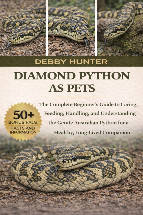 Kniha DIAMOND PYTHON AS PETS DEBBY HUNTER