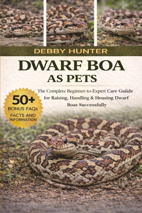 Kniha DWARF BOA AS PETS DEBBY HUNTER