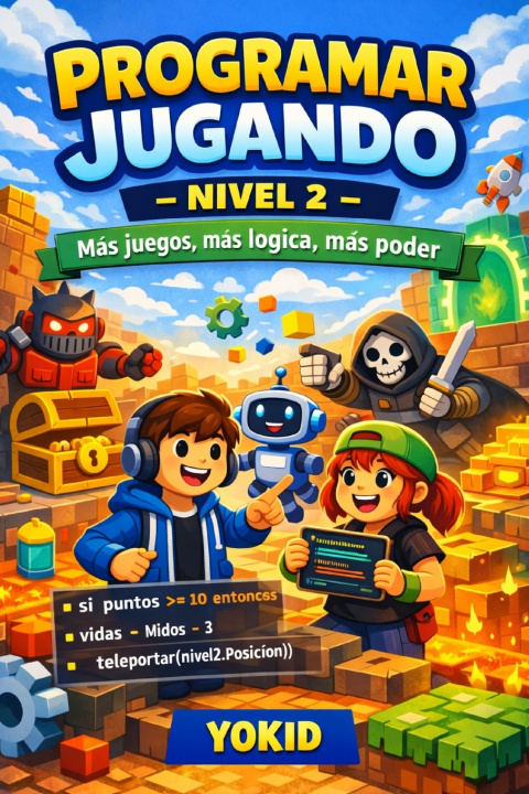 Kniha PROGRAMAR JUGANDO - NIVEL 2- YOKID