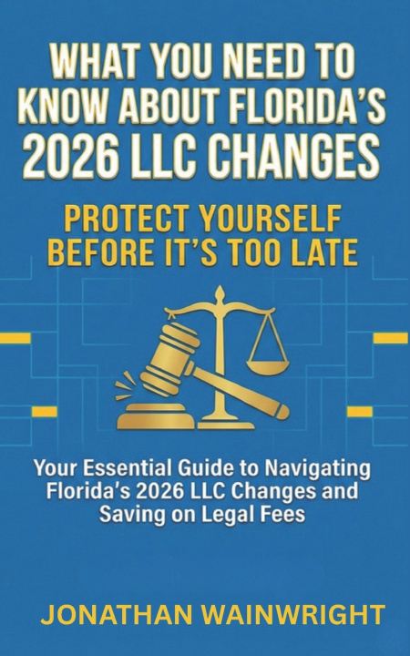 Kniha What You Need to Know About Florida's 2026 LLC Changes Jonathan Wainwright