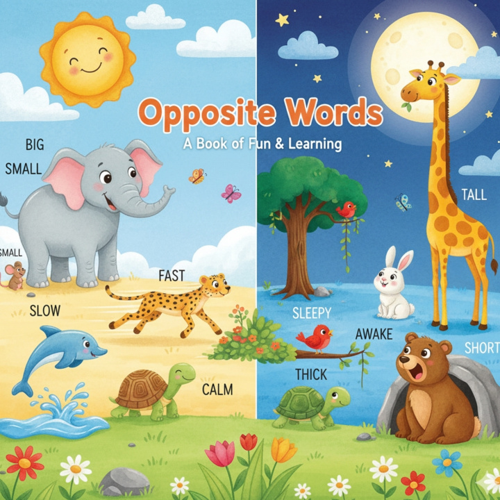 Kniha OPPOSITE WORDS A L