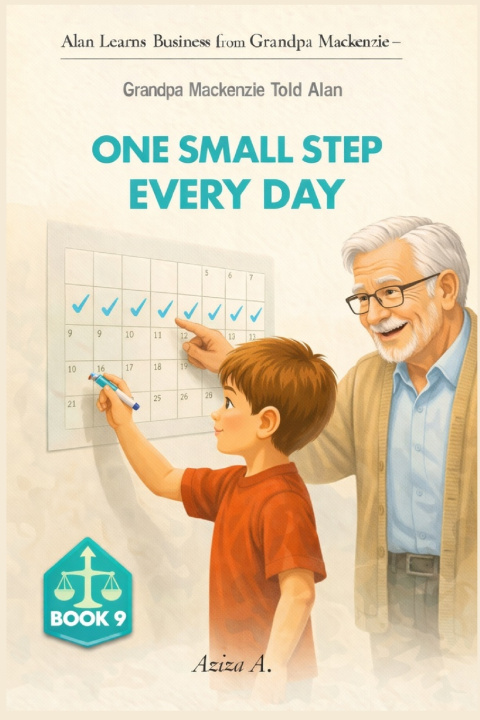 Knjiga Grandpa Mackenzie Told Alan One Small Step Every Day Aziza A.