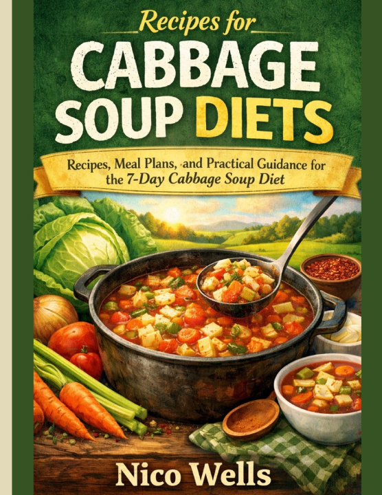 Knjiga Recipes for cabbage soup diets Nico Wells