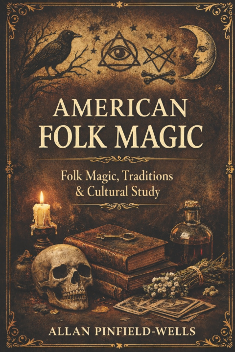 Kniha American Folk Magic Allan Pinfield-Wells