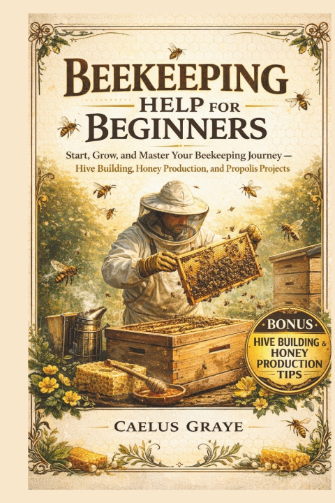 Kniha Beekeeping Help for Beginners Caelus Graye