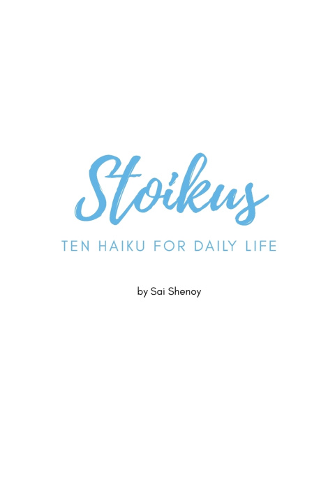 Kniha Stoikus Sai Shenoy