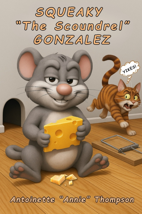 Kniha SQUEAKY "The Scoundrel" GONZALEZ Antoinette Thompson