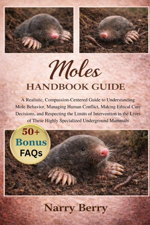 Kniha MOLES HANDBOOK GUIDE Narry Berry