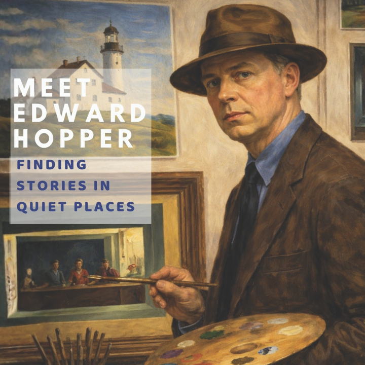 Kniha Meet Edward Hopper Lucy M. Pimpinella