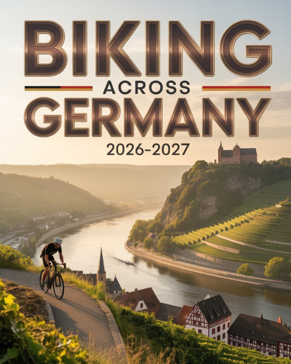 Knjiga BIKING ACROSS GERMANY 2026-2027 LYRA ASTRID