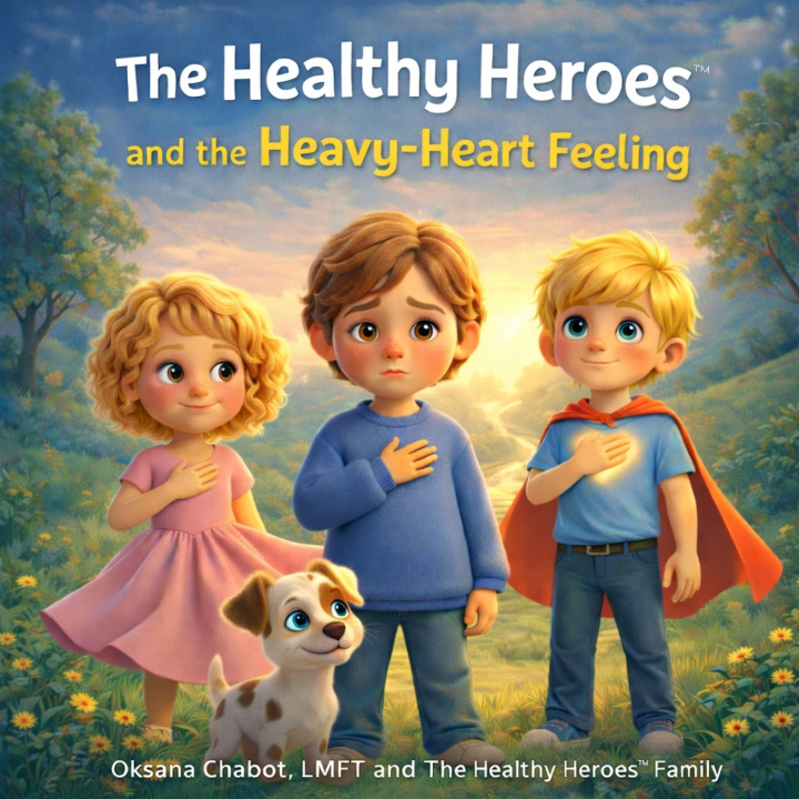 Kniha The Healthy Heroes™ and the Heavy-Heart Feeling Oksana Chabot