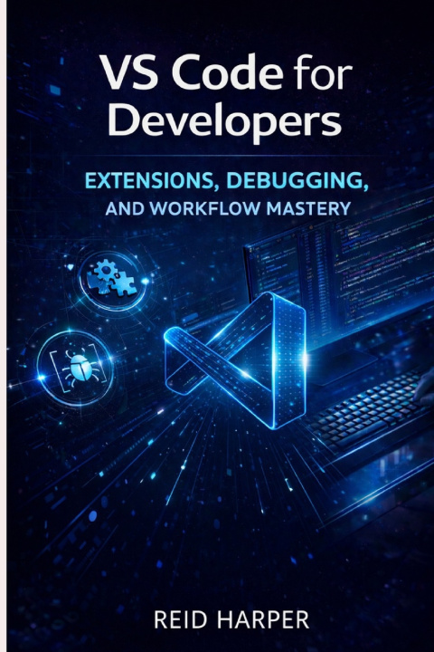 Kniha VS CODE FOR DEVELOPERS REID HARPER