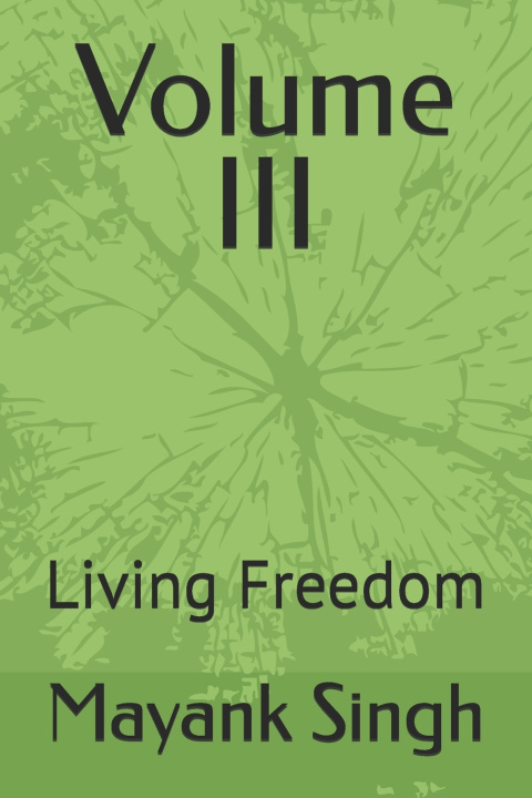 Buch Volume III Mayank Singh