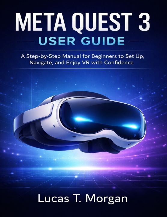 Kniha META QUEST 3 USER GUIDE Lucas T. Morgan