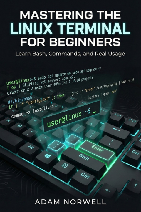 Kniha Mastering the Linux Terminal for Beginners Adam Norwell