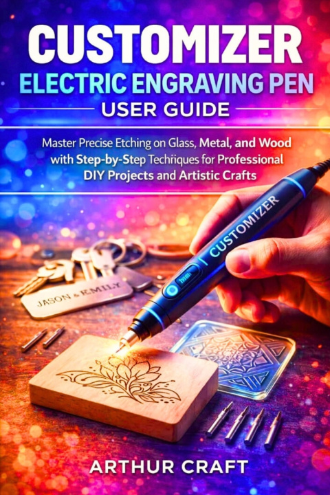 Kniha CUSTOMIZER ELECTRIC ENGRAVING PEN USER GUIDE Arthur Craft