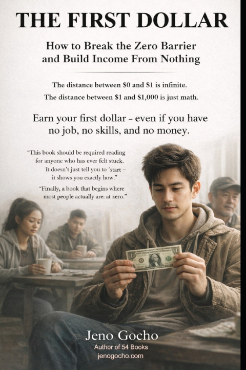 Kniha THE FIRST DOLLAR Jeno Gocho