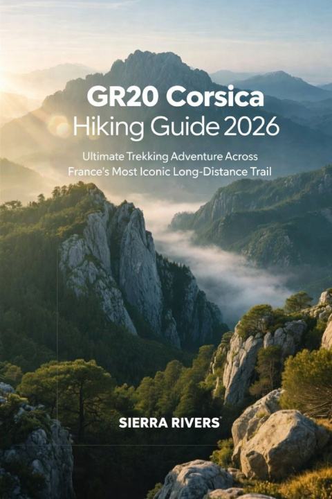 Kniha GR20 CORSICA HIKING GUIDE 2026 SIERRA RIVERS