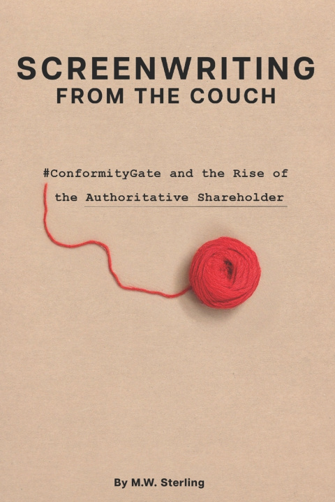 Knjiga SCREENWRITING FROM THE COUCH M W Sterling