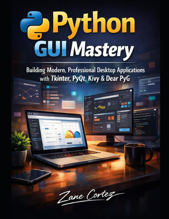 Kniha Python GUI Mastery Zane Cortez