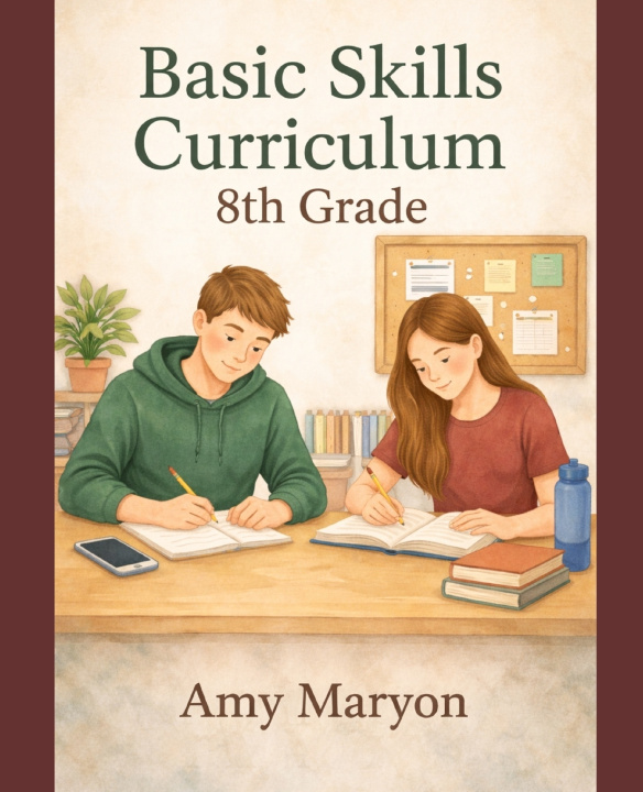Kniha 8th Grade Basic Skills UPDATED amy jo maryon
