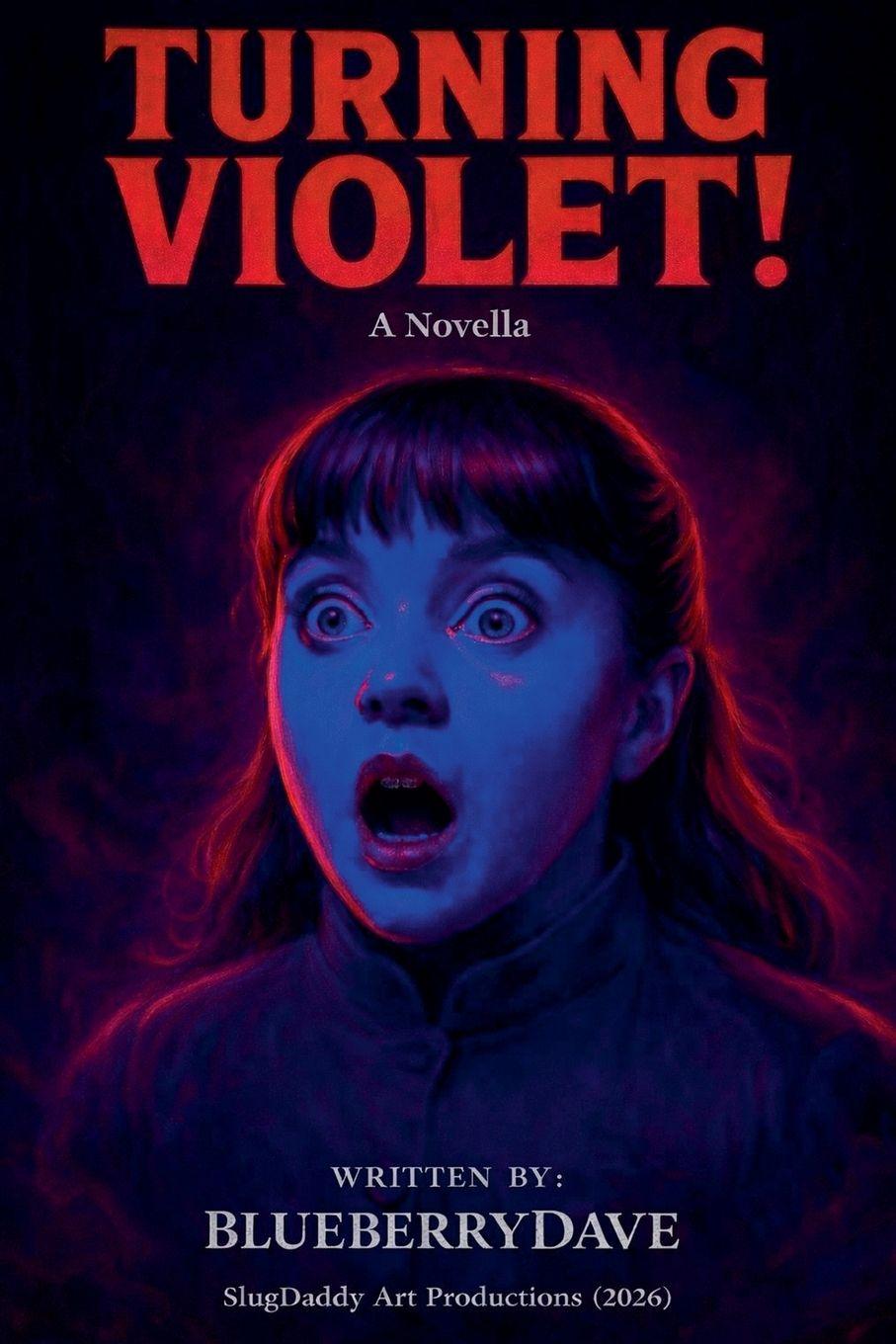 Kniha Turning Violet BlueberryDave