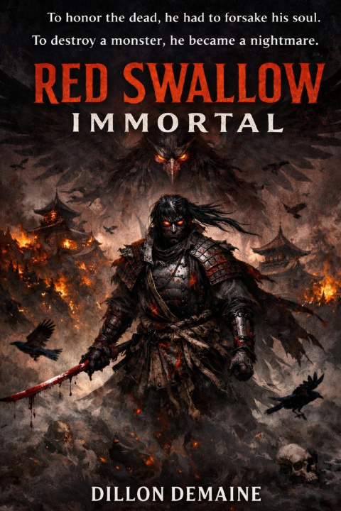 Kniha Red Swallow Immortal Dillon Demaine