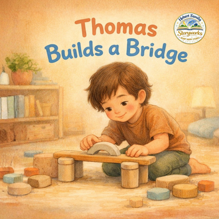 Kniha Thomas Builds a Bridge Thomas Hebert