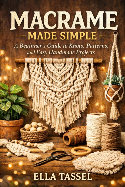 Knjiga MACRAME MADE SIMPLE ELLA TASSEL