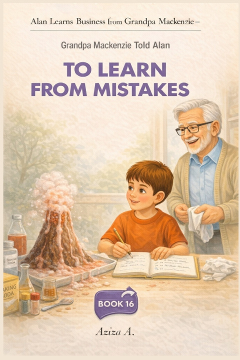 Kniha Grandpa Mackenzie Told Alan to Learn from Mistakes Aziza A.