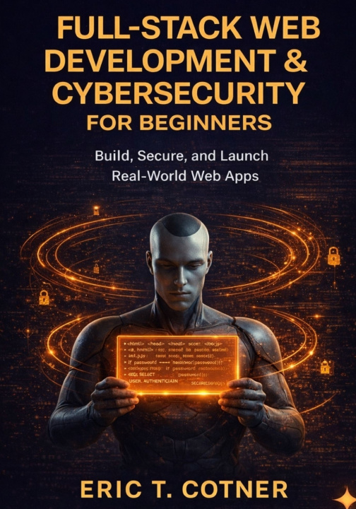 Kniha Full-Stack Web Development & Cybersecurity for Beginners ERIC T. COTNER