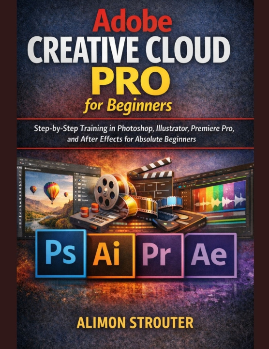 Kniha Adobe Creative Cloud Pro for Beginners Alimon Strouter