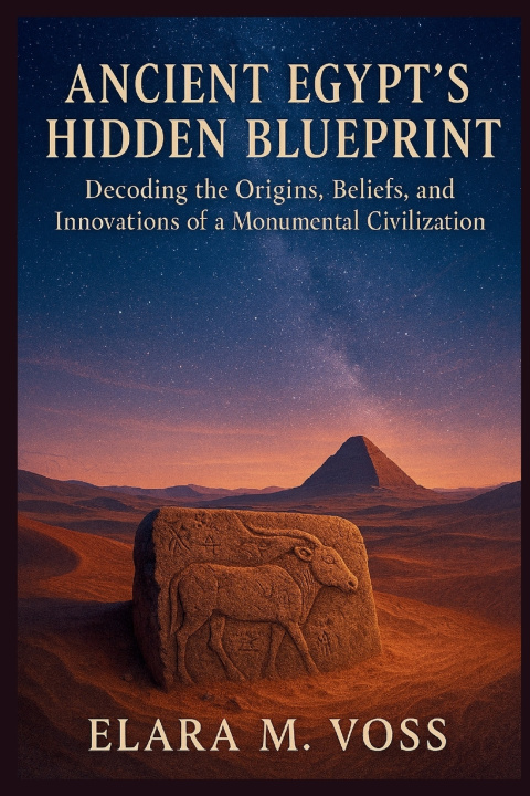 Kniha Ancient Egypt's Hidden Blueprint Elara M. Voss