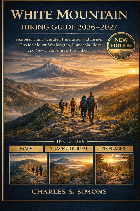 Kniha White Mountain Hiking Guide 2026-2027 Charles S. Simons